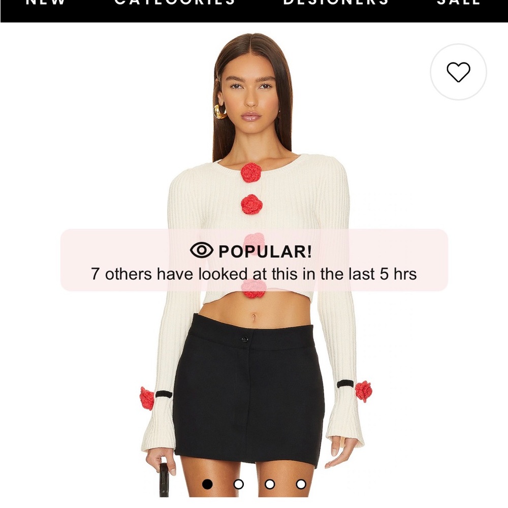 NWT For Love & Lemon Roxana Cardigan
